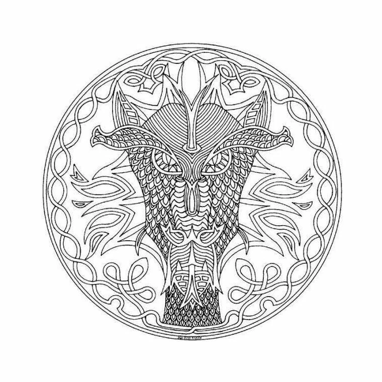Mandalas Animaux 193